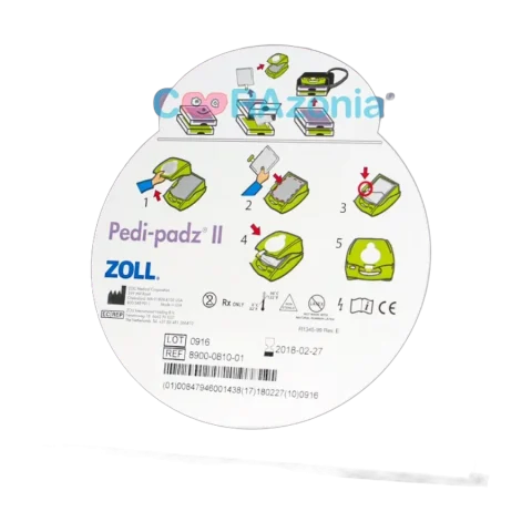 Electrodos pediátricos ZOLL Pedi Padz II