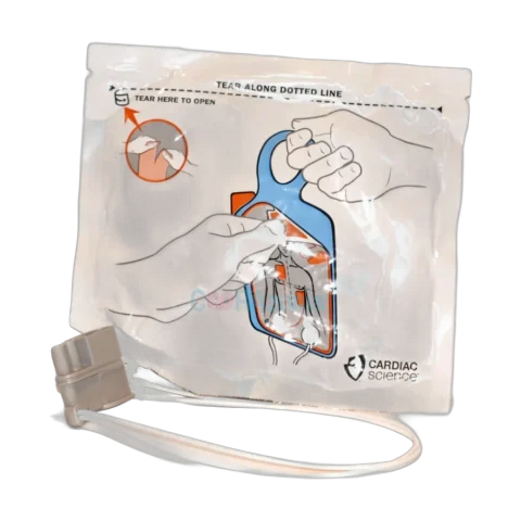 Electrodos Adulto Desfibrilador Cardiac Science G5 Con Metrónomo