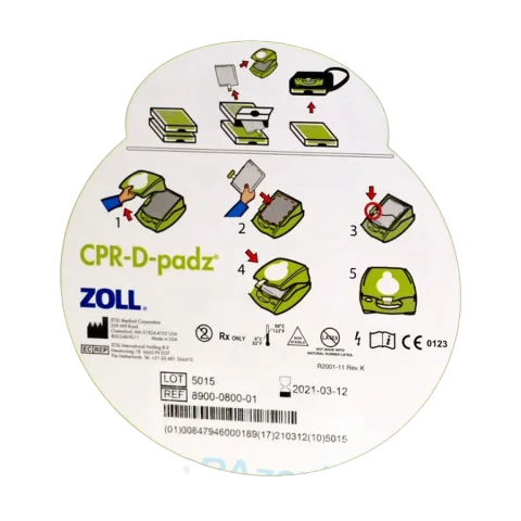 Electrodos Adulto Padz II Con Metrónomo Larga Duración Zol